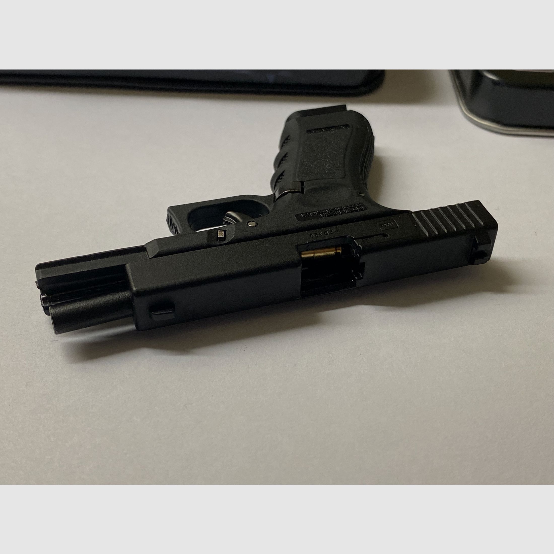 Glock 17 1:3 Mini Schlüsselanhänger mit Box