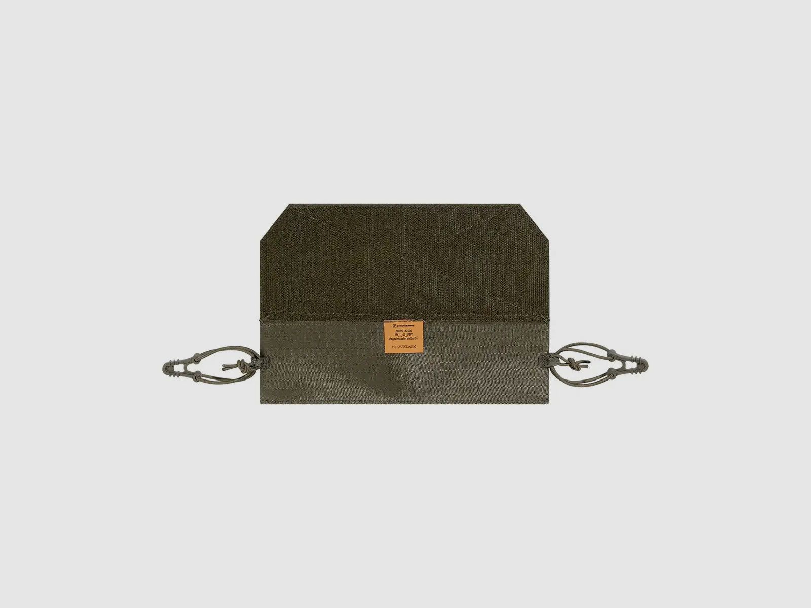 Lindnerhof Lindnerhof Magazintasche klettbar 2er MX103 - Steingrau