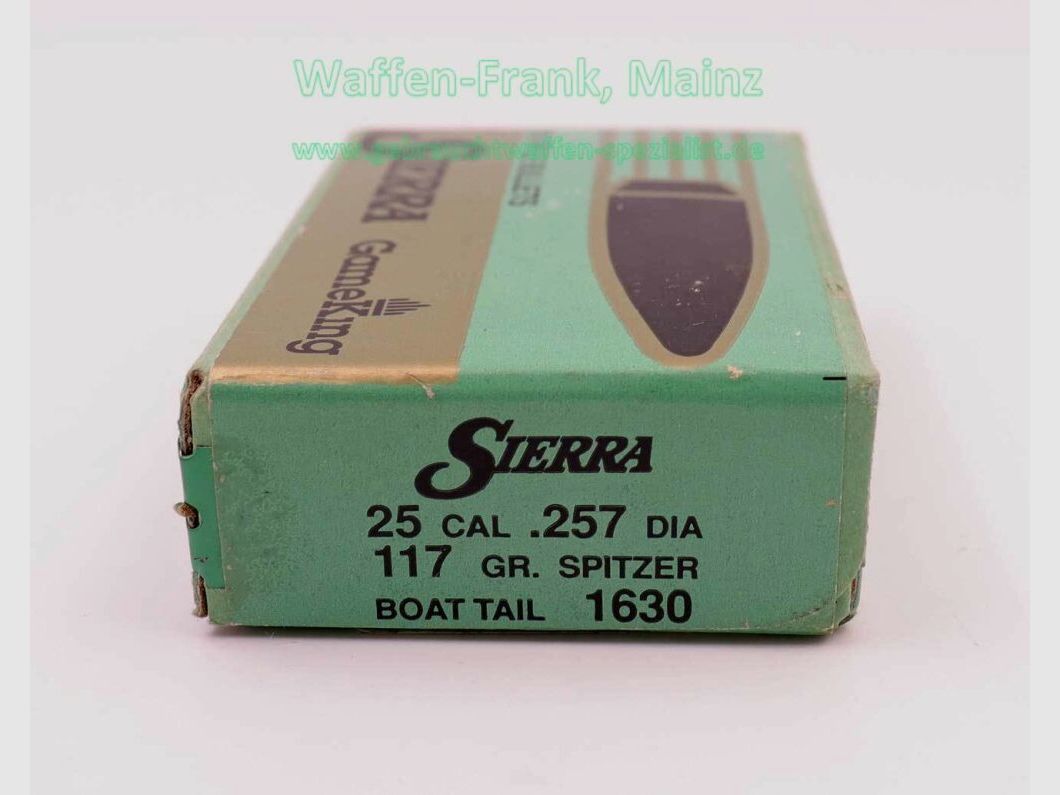 Sierra Bullets, proiettili da fucile Santa Fe .25 (.257)