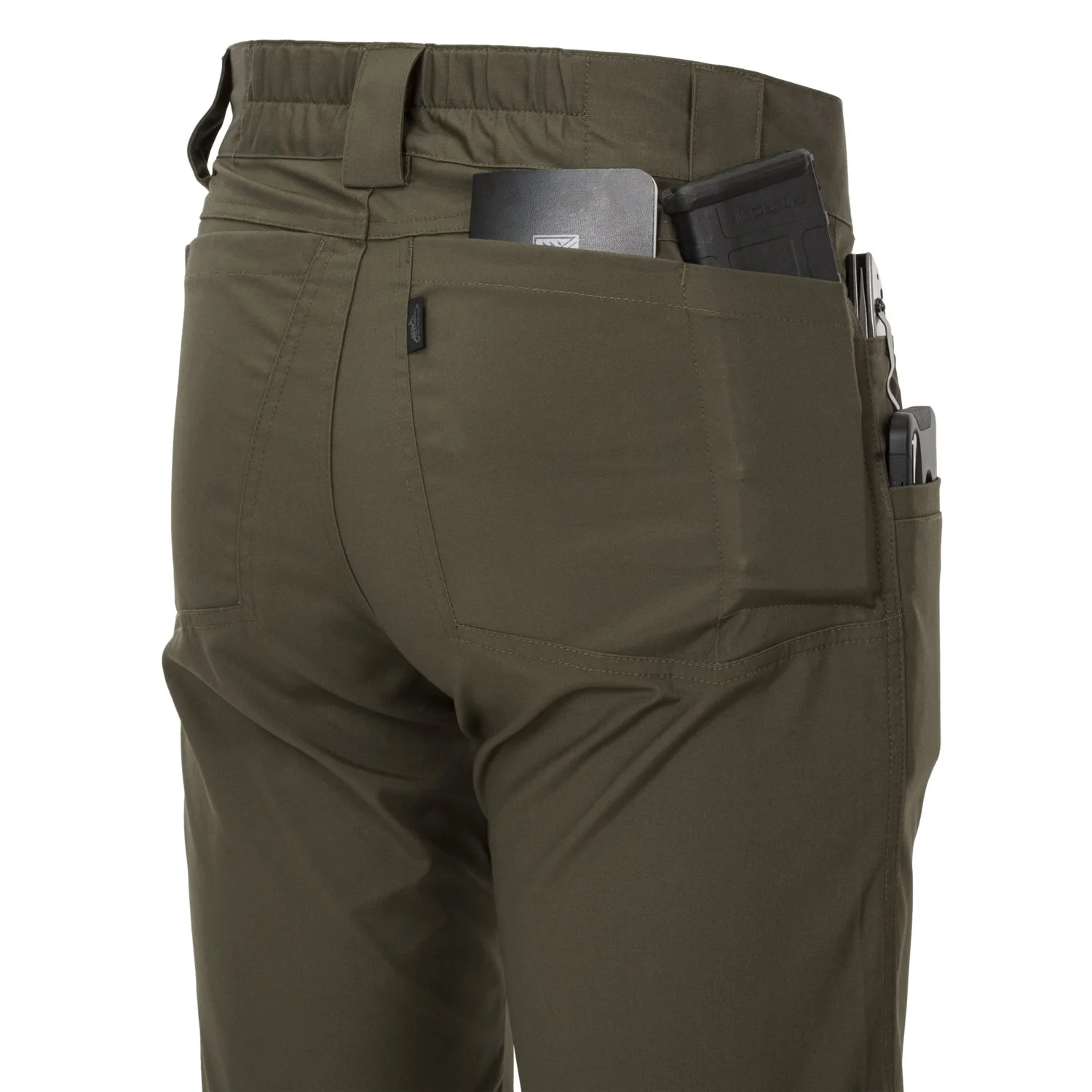 Pantalones cortos HELIKON GREYMAN TACTICAL – DuraCanvas – negros (SP-GTK-DC-01), imagen 8 de 16