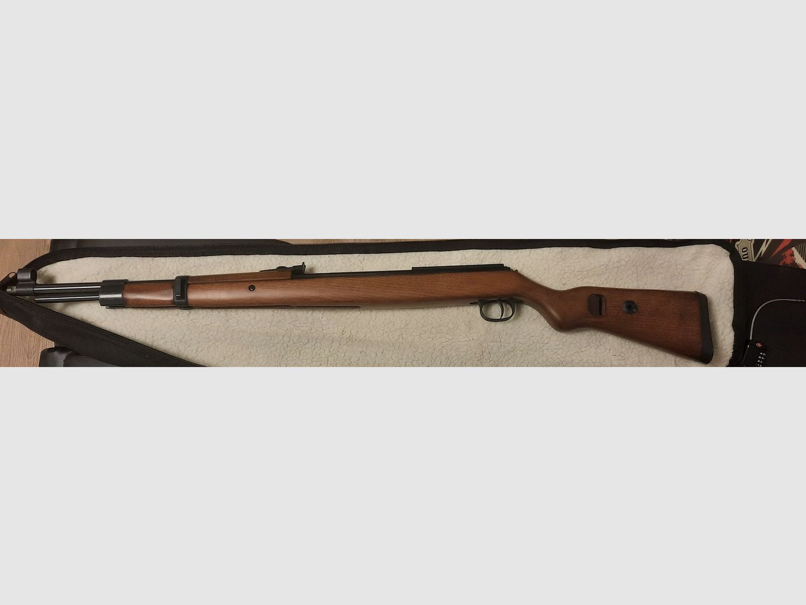 Diana Mauser K98 Unterhebelspanner Luftgewehr mit Buchenholzschaft