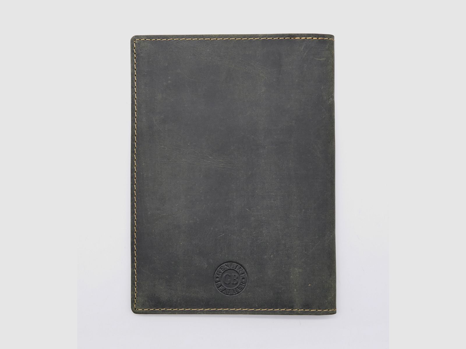 Greenburry Leder Jagdscheinmappe Ausweismappe Etui Hirsch olive 328-stag-30