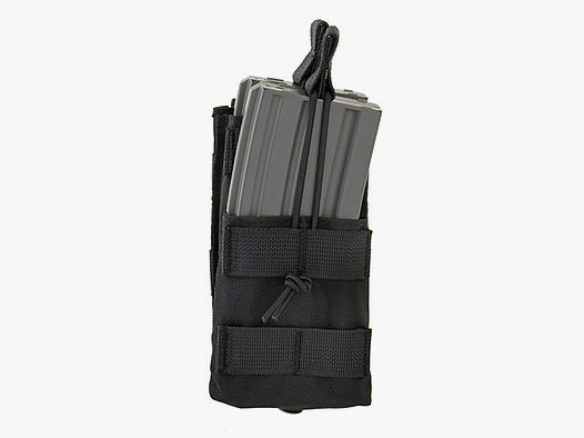 Single Stacker M4/M16/AR-15 Mag Pouch - Black [8FIELDS]