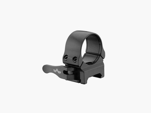 Montaggio pivotante EAW in due pezzi con anello da 34 mm e base alta 10 mm