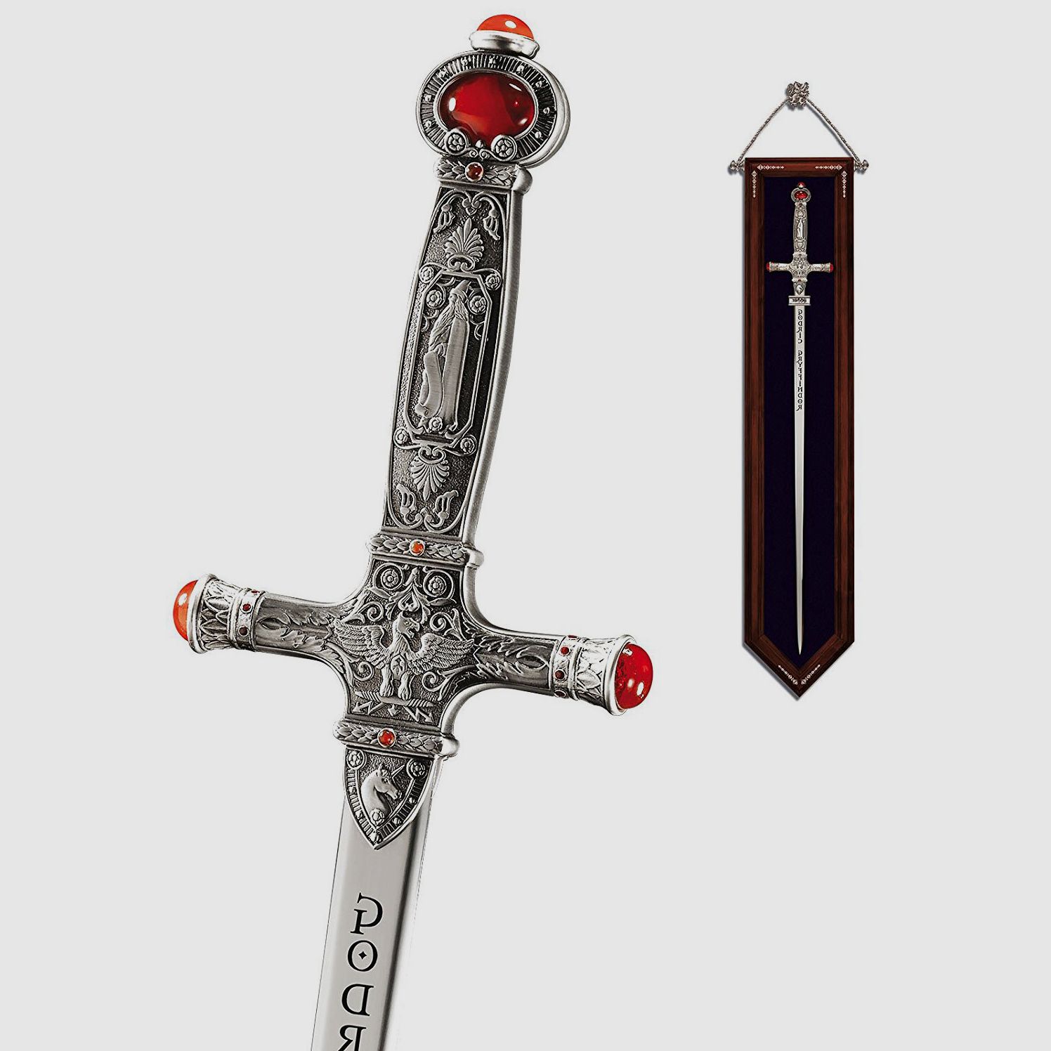 Épée Gryffondor avec des pierres scintillantes