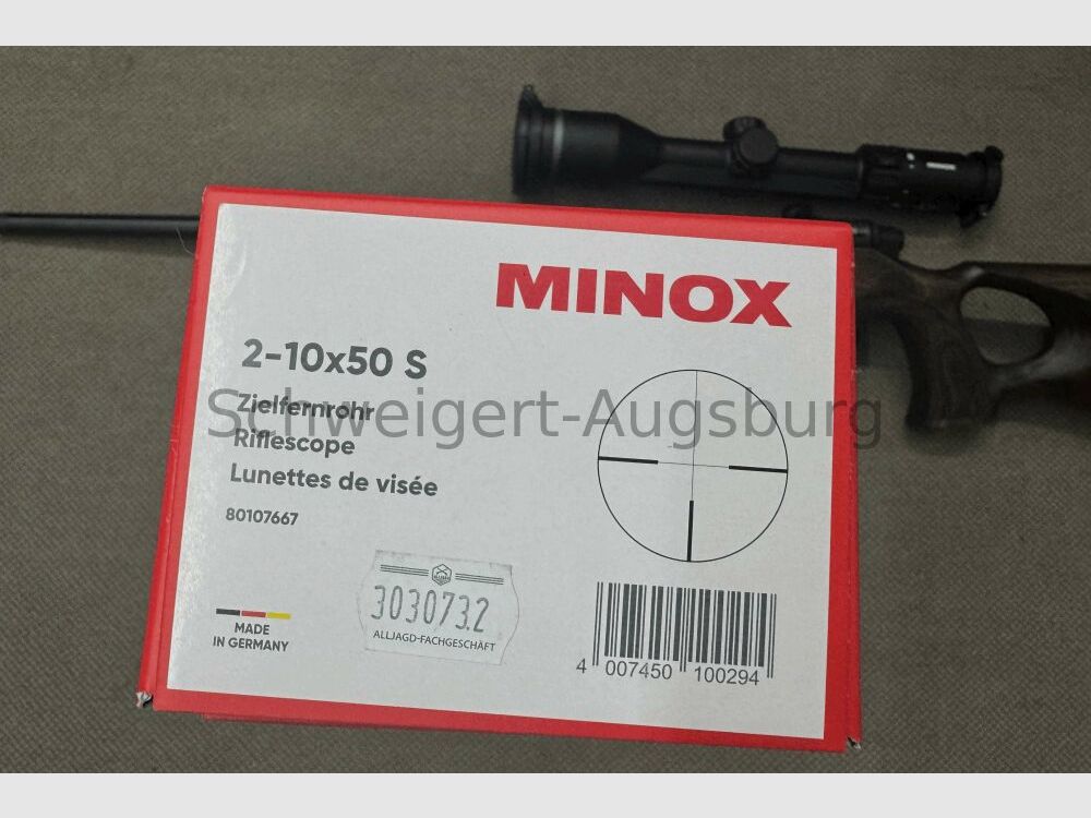 Mauser 18 Pure Max Minox Pacchetto Completo .308Win