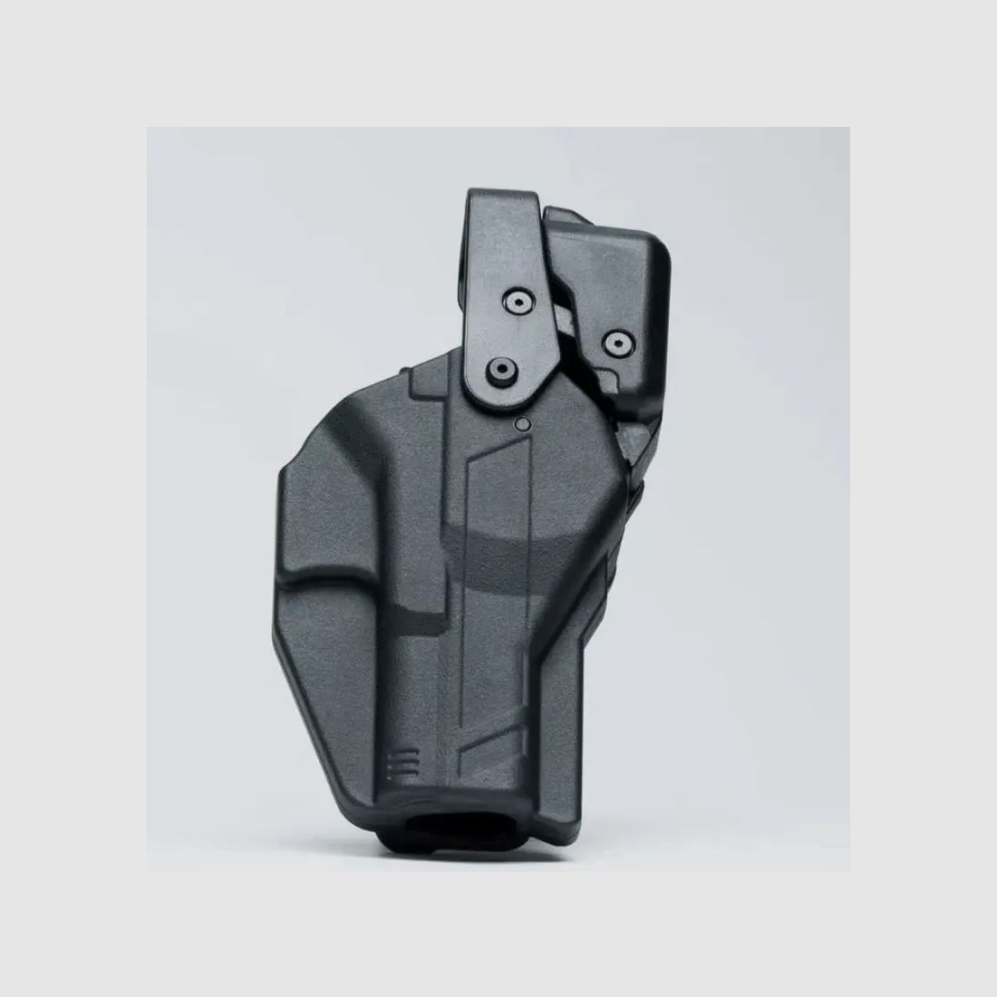 Rapid Force Level III dienstholster, middelhoge draaghoogte, riemlus voor G19/45/17 MOS – zonder lamp (zwart) Alien Gear, afbeelding 2 van 5