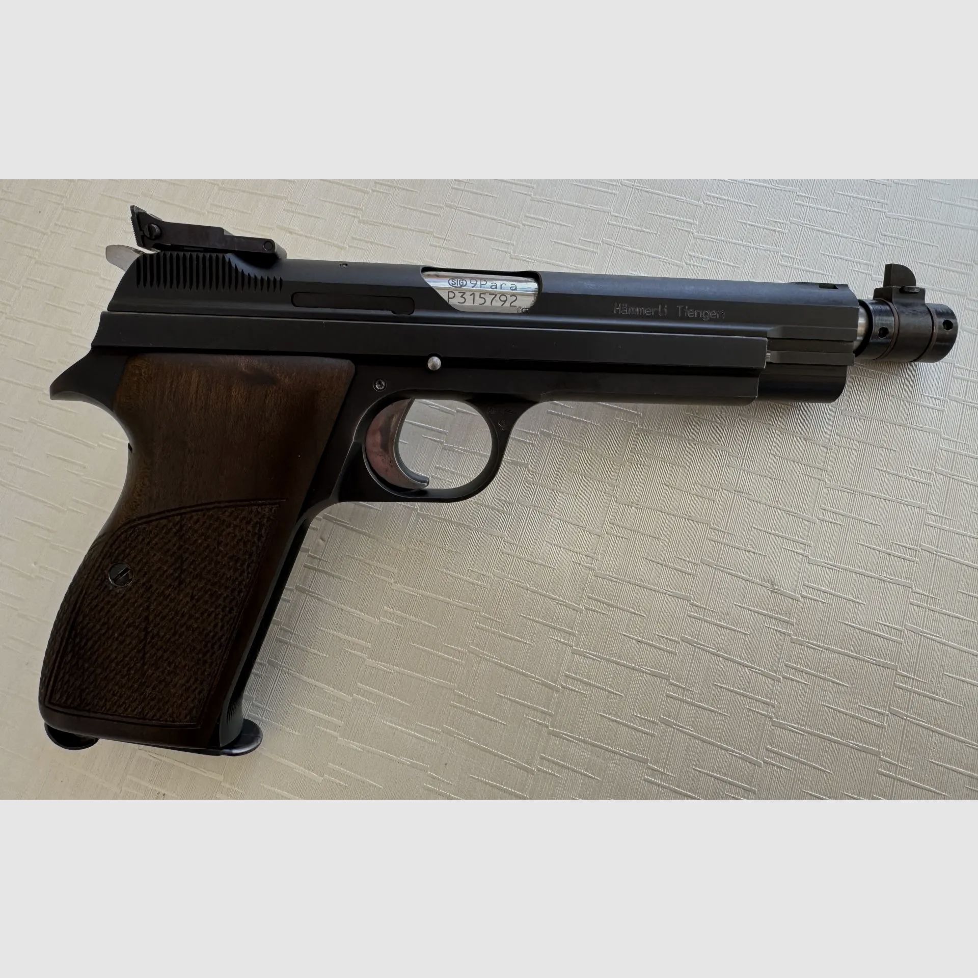 <SIG P210-5 Target pistol – 150 mm barrel | caliber 9 mm Luger>
