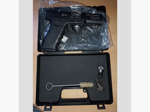 Zoraki Modell 917 brüniert - chrom, Kaliber 9 mm P.A. (P18) 