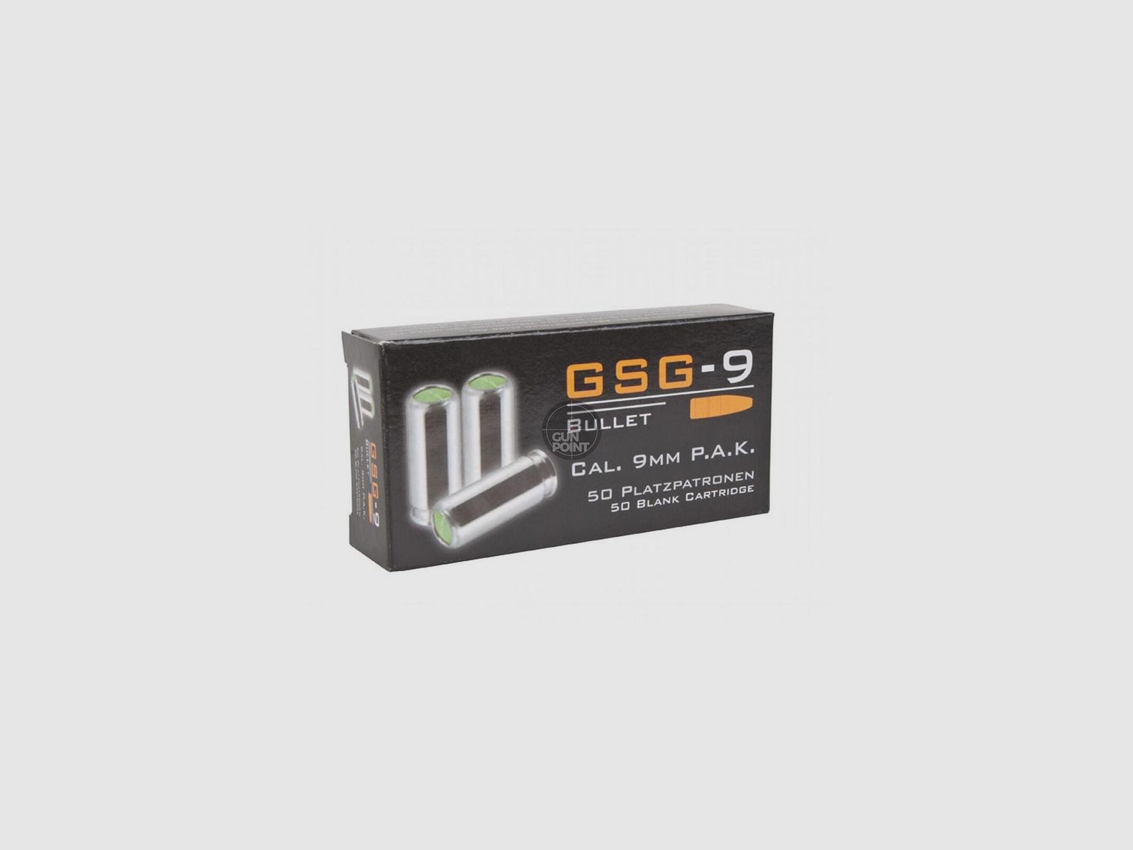 GSG - Platzpatronen 9 mm P.A.K., 50 Stck
