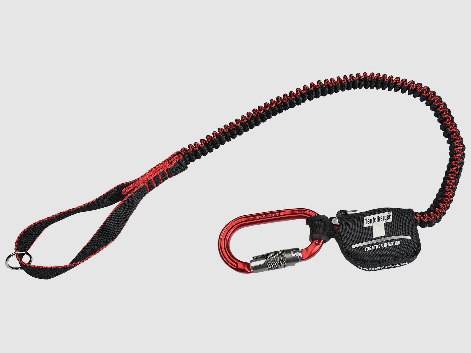 Teufelberger Motorsgenstropp antiShock Carabiner Hook