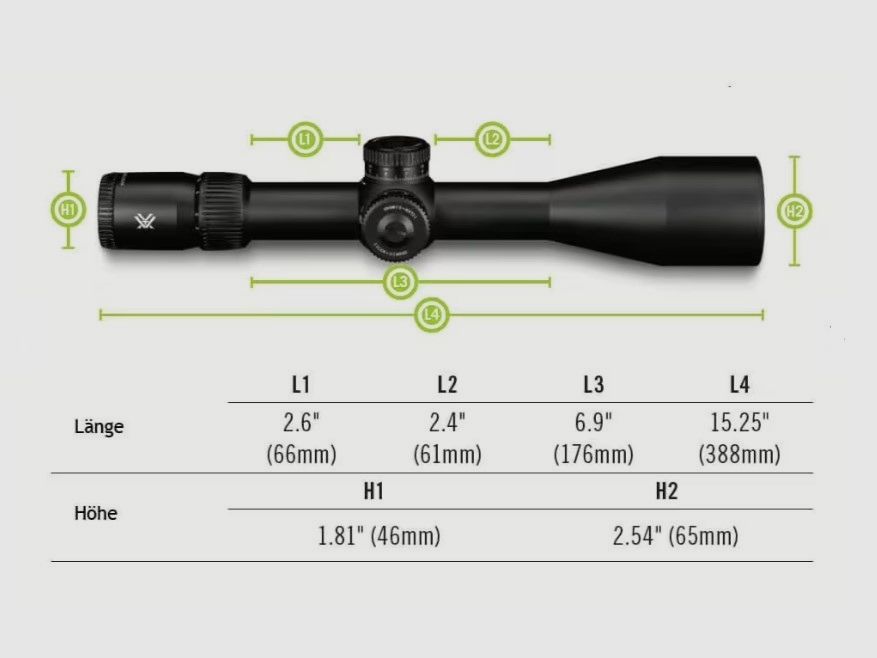 Vortex Venom Zielfernrohr 5-25x56 FFP EBR-7C MRAD
