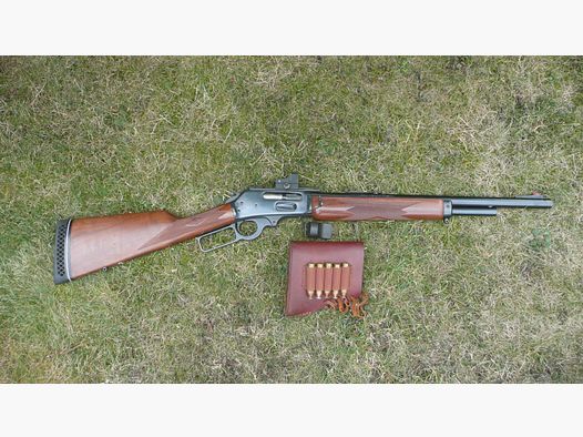 Marlin lever-action rifle, caliber: .450 Marlin