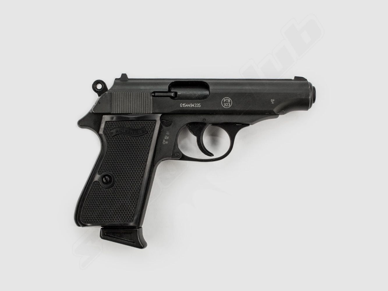 Walther PP Schreckschusspistole 9mm P.A.K. im Platzpatronen Set