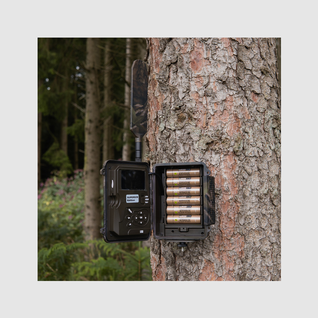 SEISSIGER Special-Cam LTE „Weißblitz“ – SUPERSIM-Edition inclusi batterie, immagine 7 di 12