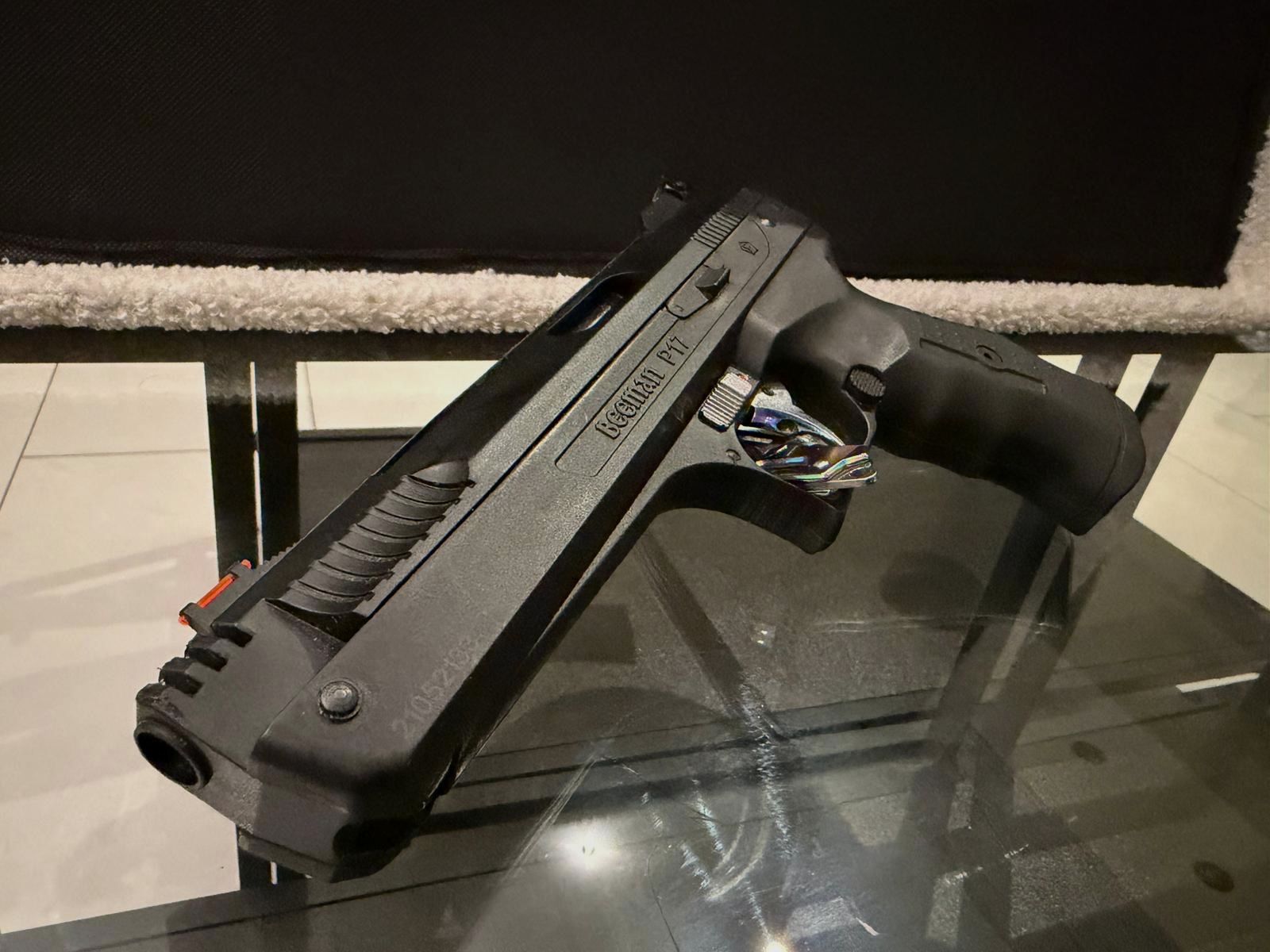 Beeman P17 pistolet pneumatyczny – jak nowy | precyzyjny pistolet do strzelania pojedynczego