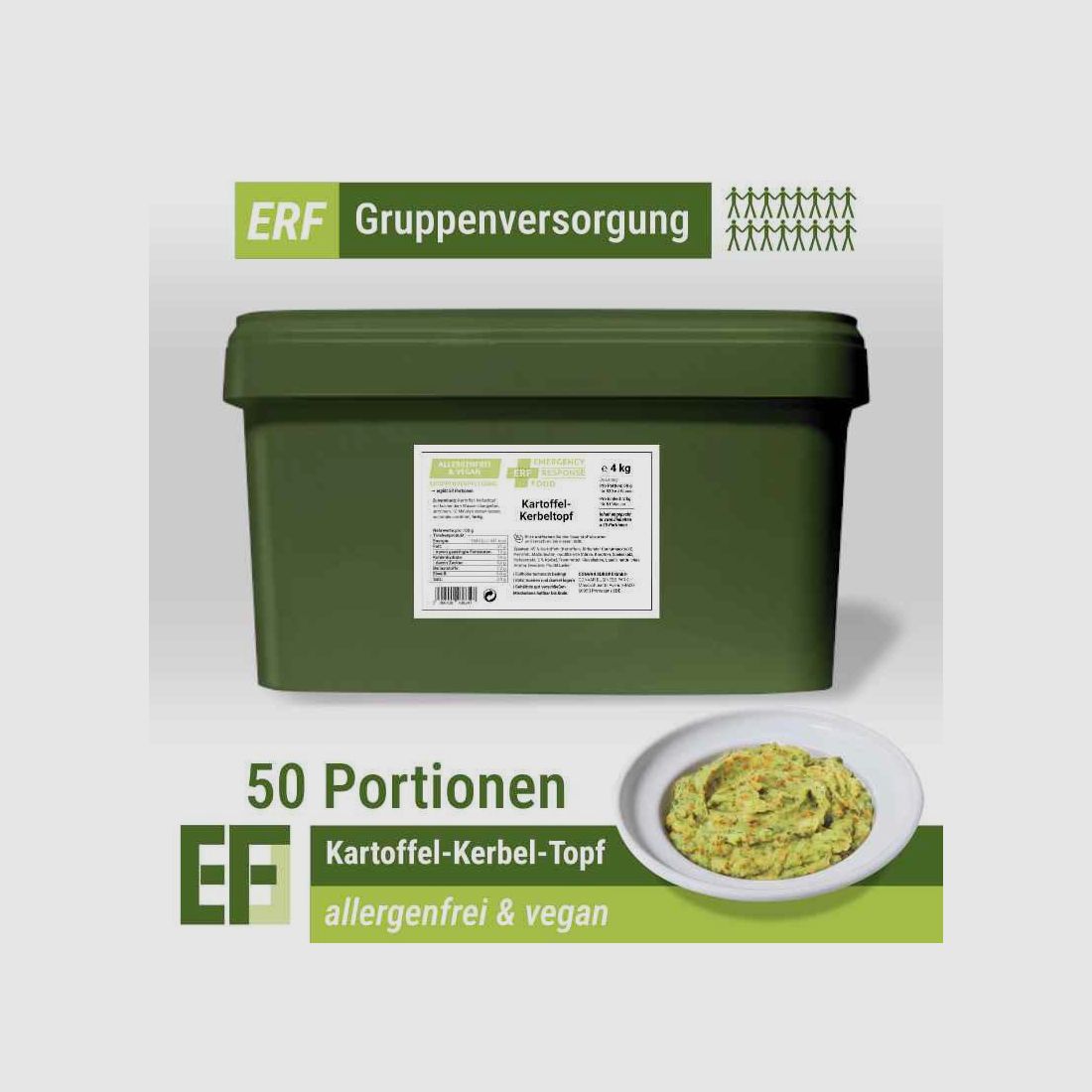 EF Emergency Food ERF One-Pots 2 x 25 Portions, image 4 of 5