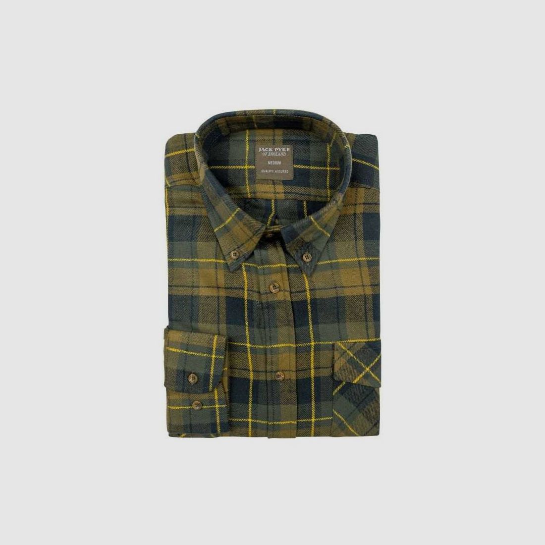 Chemise vert-marron Jack Pyke, image 9 sur 9