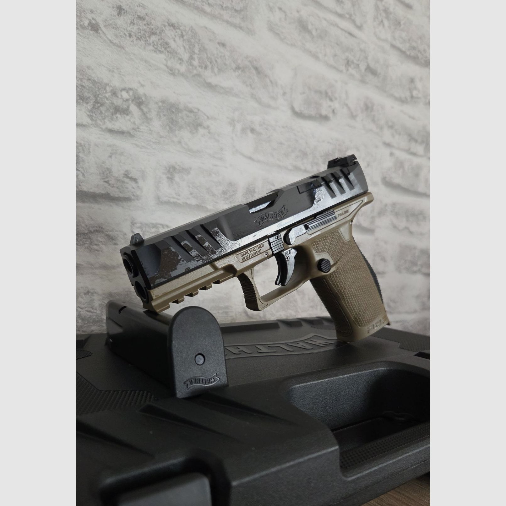 Pistole Walther PDP Fullsize V2 OR 4,5" FDE 9mm Luger