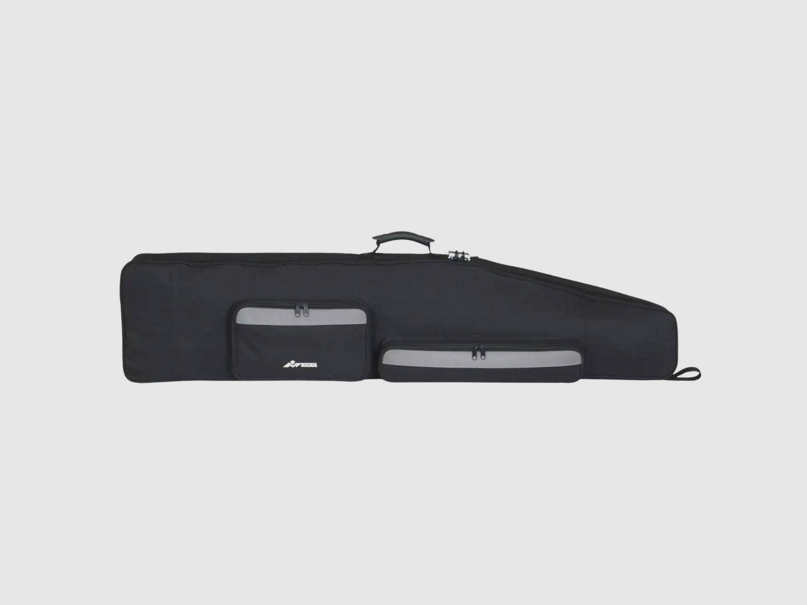 Housse pour arme longue I Sac à dos pour fusil Nouvelle Génération Noir-Gris 130cm