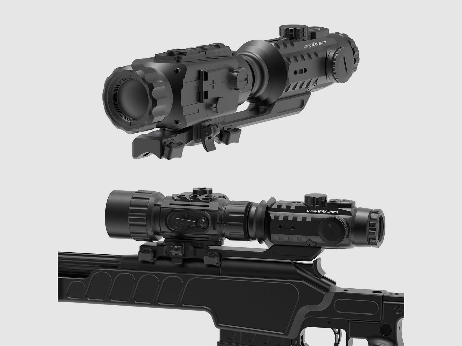 MAKuick-Duo con MAKstorm 4x30i HD solo per Blaser