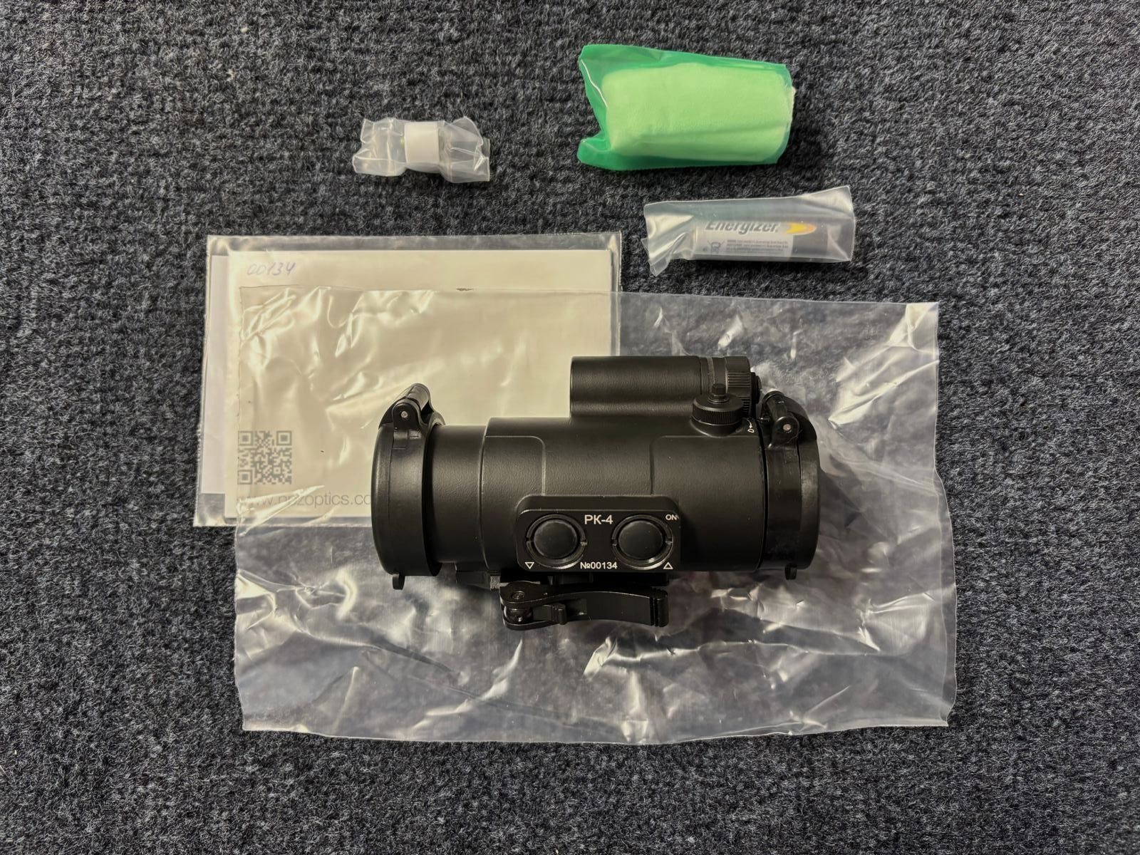 NPZ PK-4 AK Rotpunktvisier RedDot Optik - NUOVO - Izhmas Saiga WBP SDM Cugir Arsenal AK47 AKM AK74