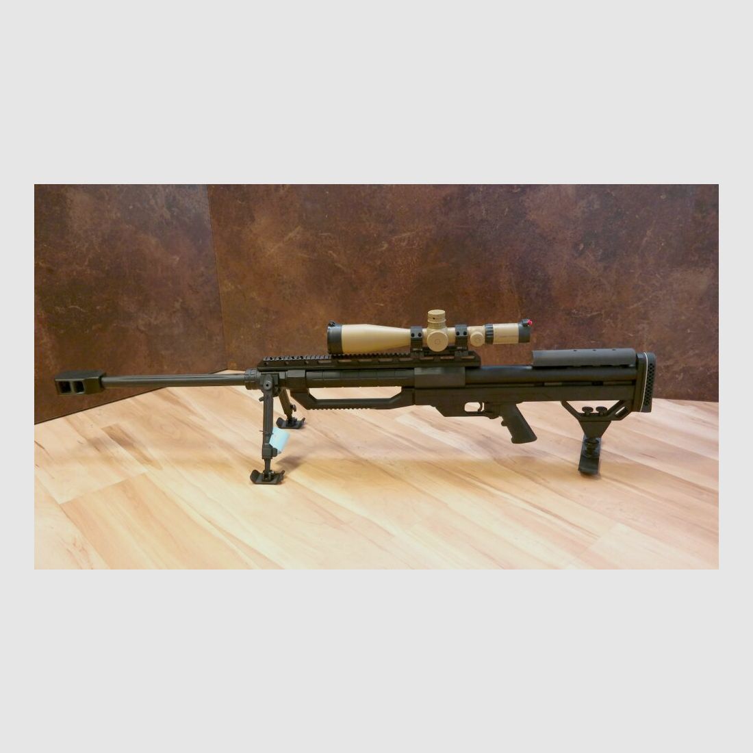 Büchse Fortmeier M2002 Kal. .338 Lapua Magnum mit S&B 5-25x56 PM II Pfandversteigerung 17.7.25