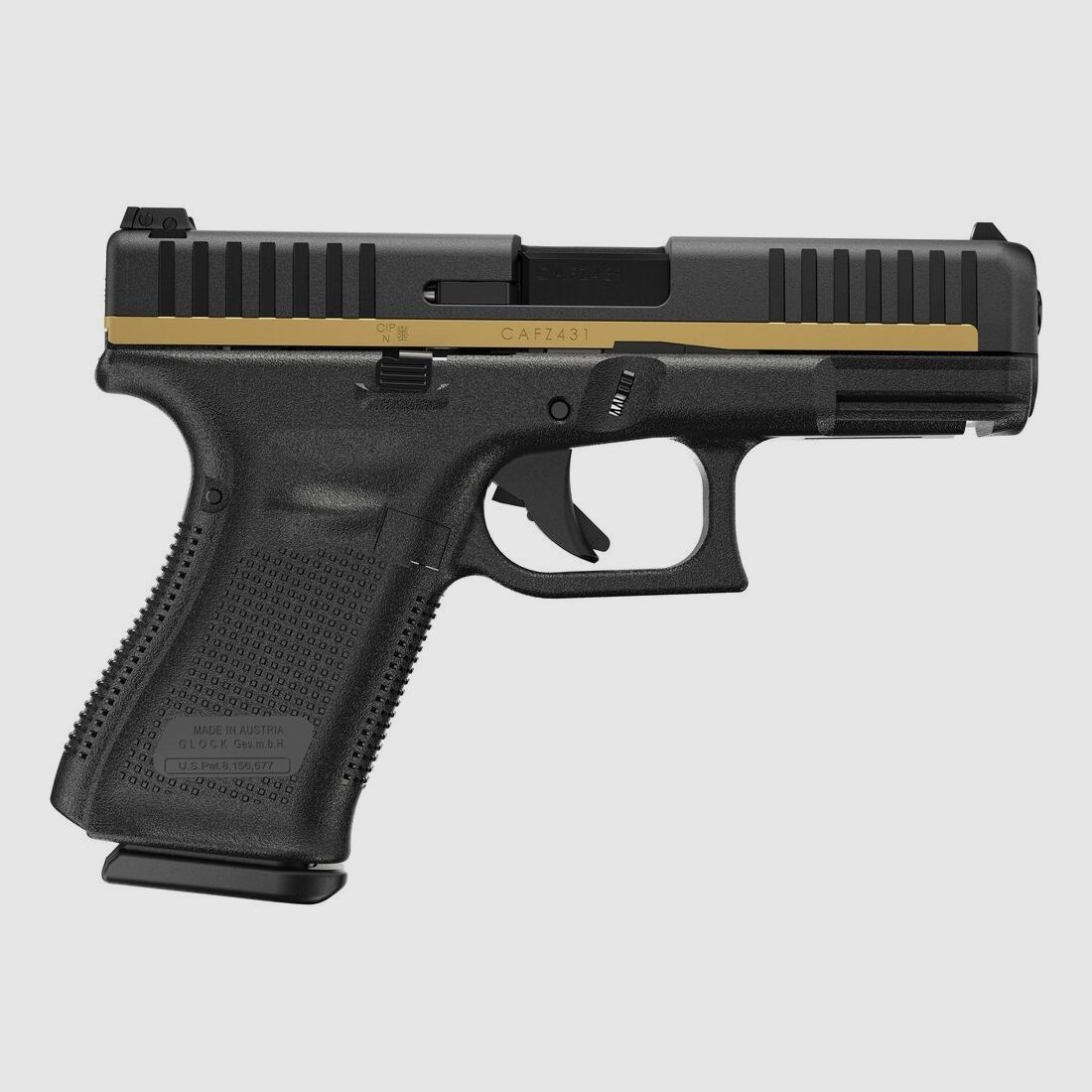 Glock Pistol G44 Special Edition Golden Line .22 lfb.
