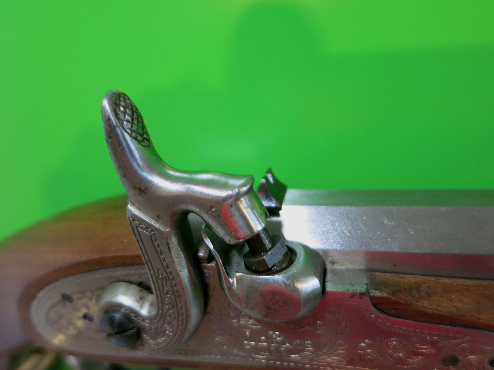 Armi Sport Perkussionspistool LE PAGE in MOUTIER, Kaliber .45, Sportpistool #93-