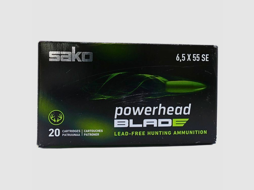 Sako	 6,5x55  Powerhead Blade 7,8g/120grs