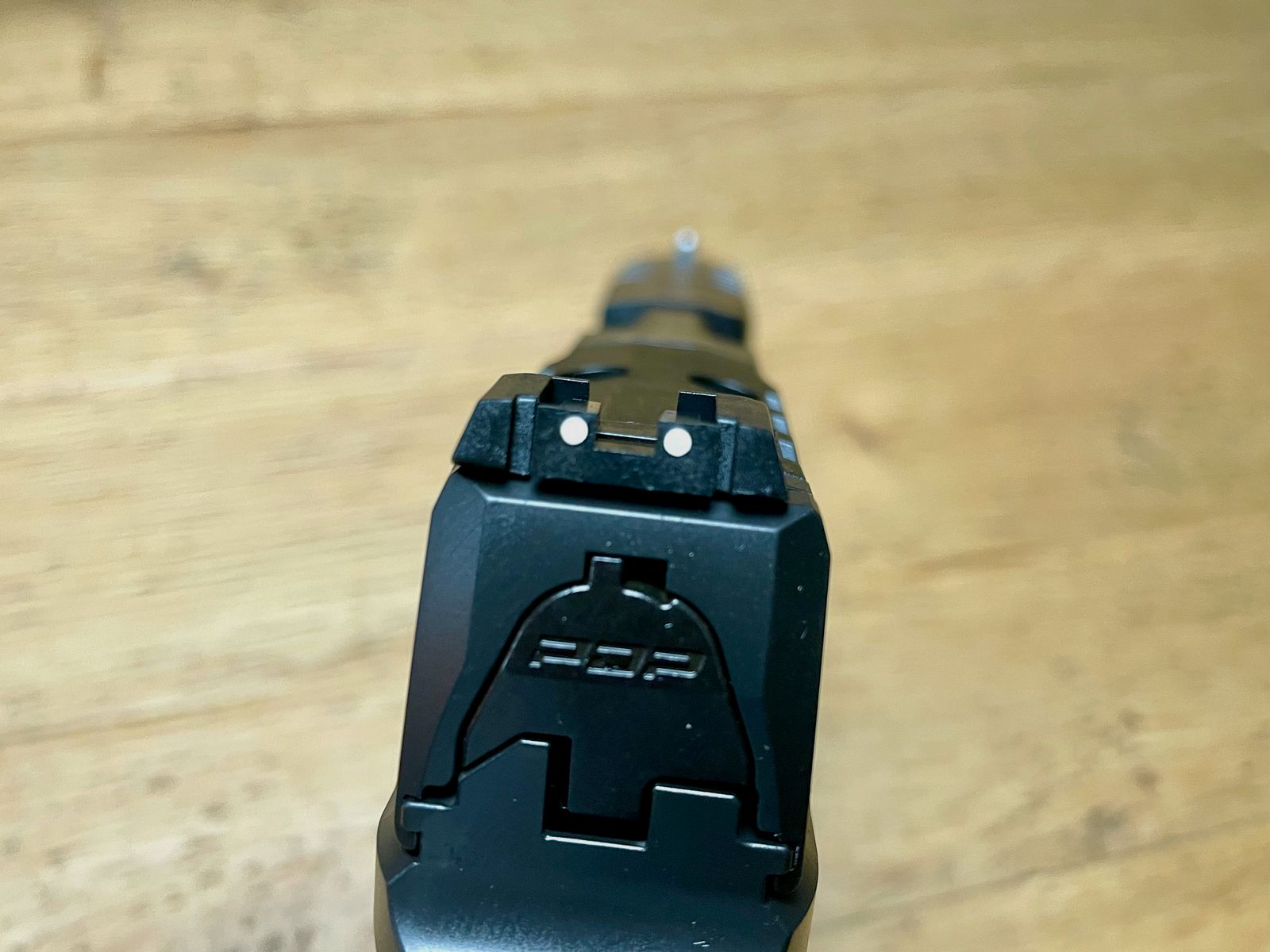 Walther Pistole PDP Stahlrahmen Vollgröße Match 9mm Optik bereit