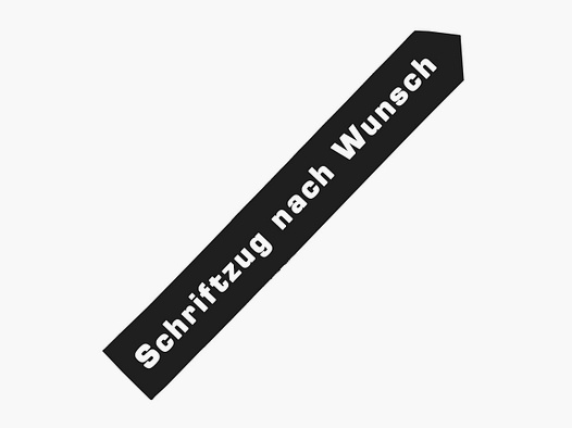 Patch für Einsatz-Warnweste schwarz vorne Ohne Aufdruck