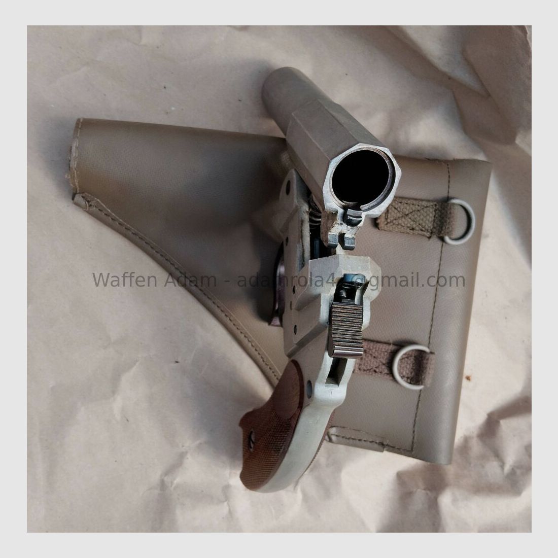 Fábrica de armas F.W. Heym / Münnerstadt pistola de señal, 25,4 mm. Tipo 4