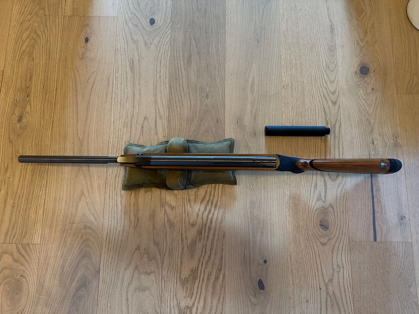 Weihrauch HW98 5,5mm mit Schalldämpfer und Koffer