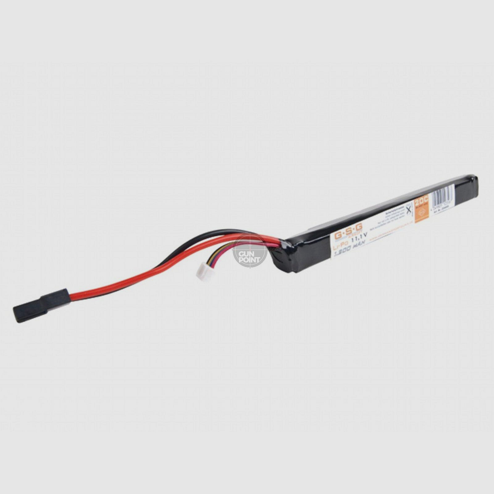 Softair Akku Li-Po 11,1V 1200mAh GSG