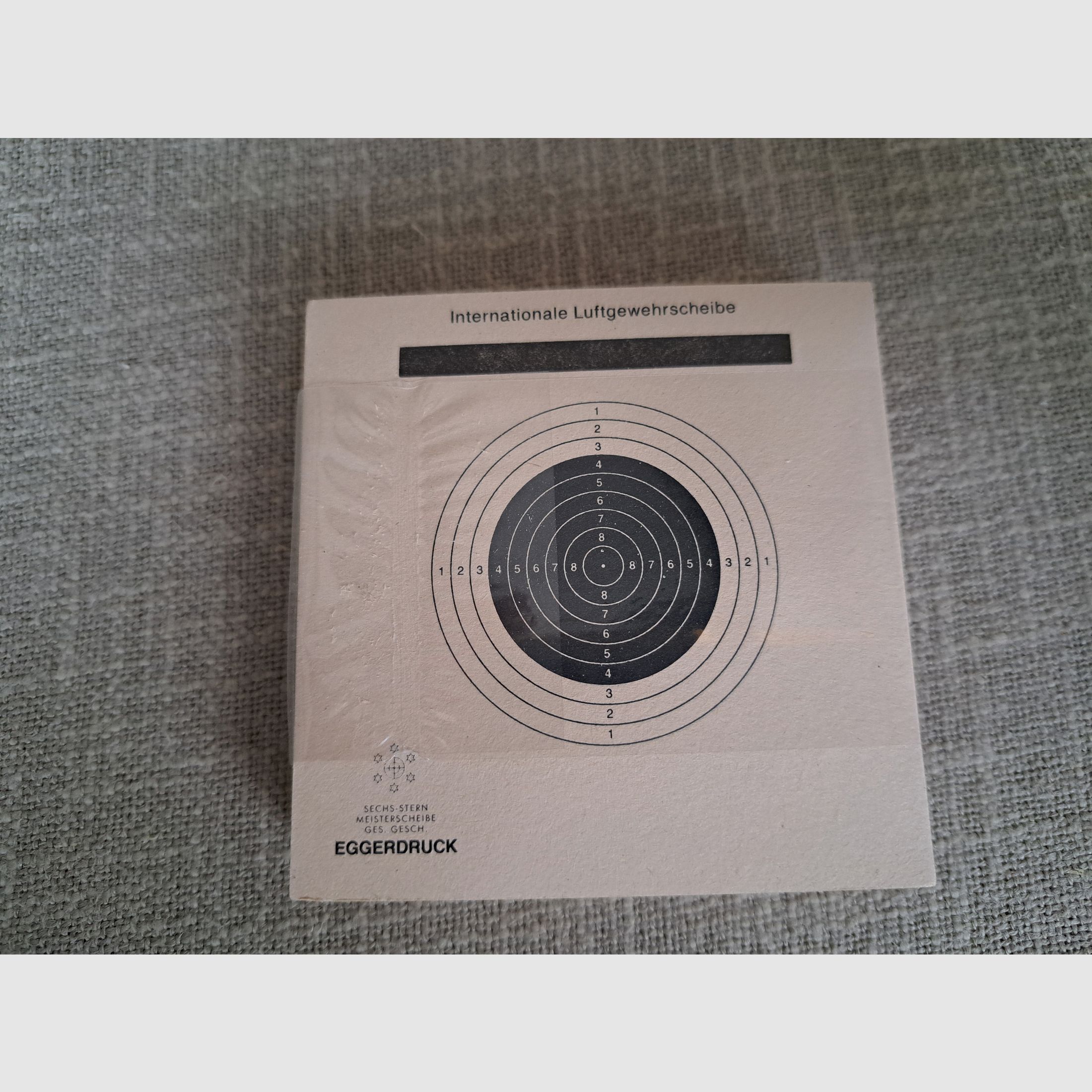 23 x 40 (+2 Probescheiben) Zielscheiben für Luftgewehr (10er Ringscheiben)