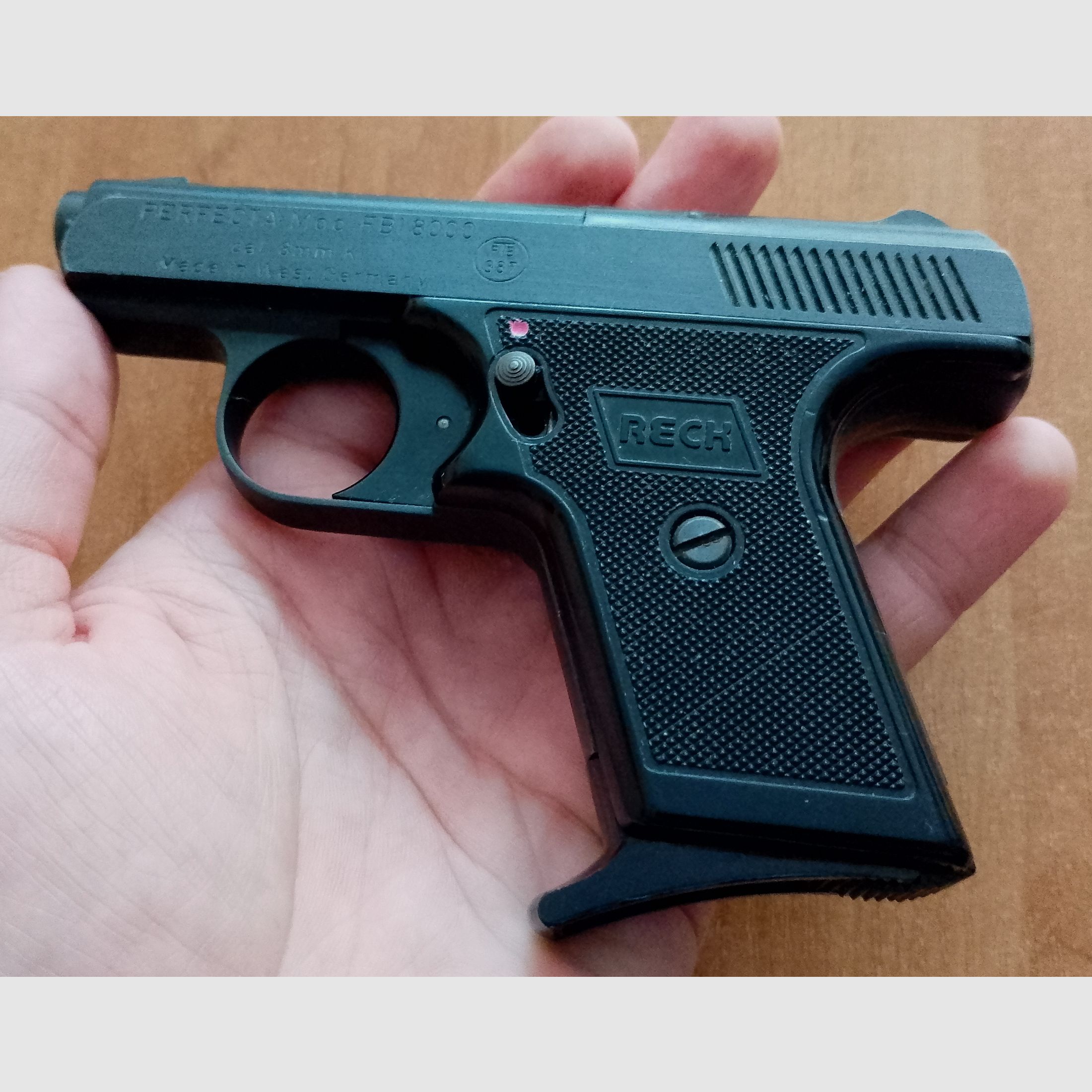 Reck FBI 8000 cal. 8 mm blank in PTB 387