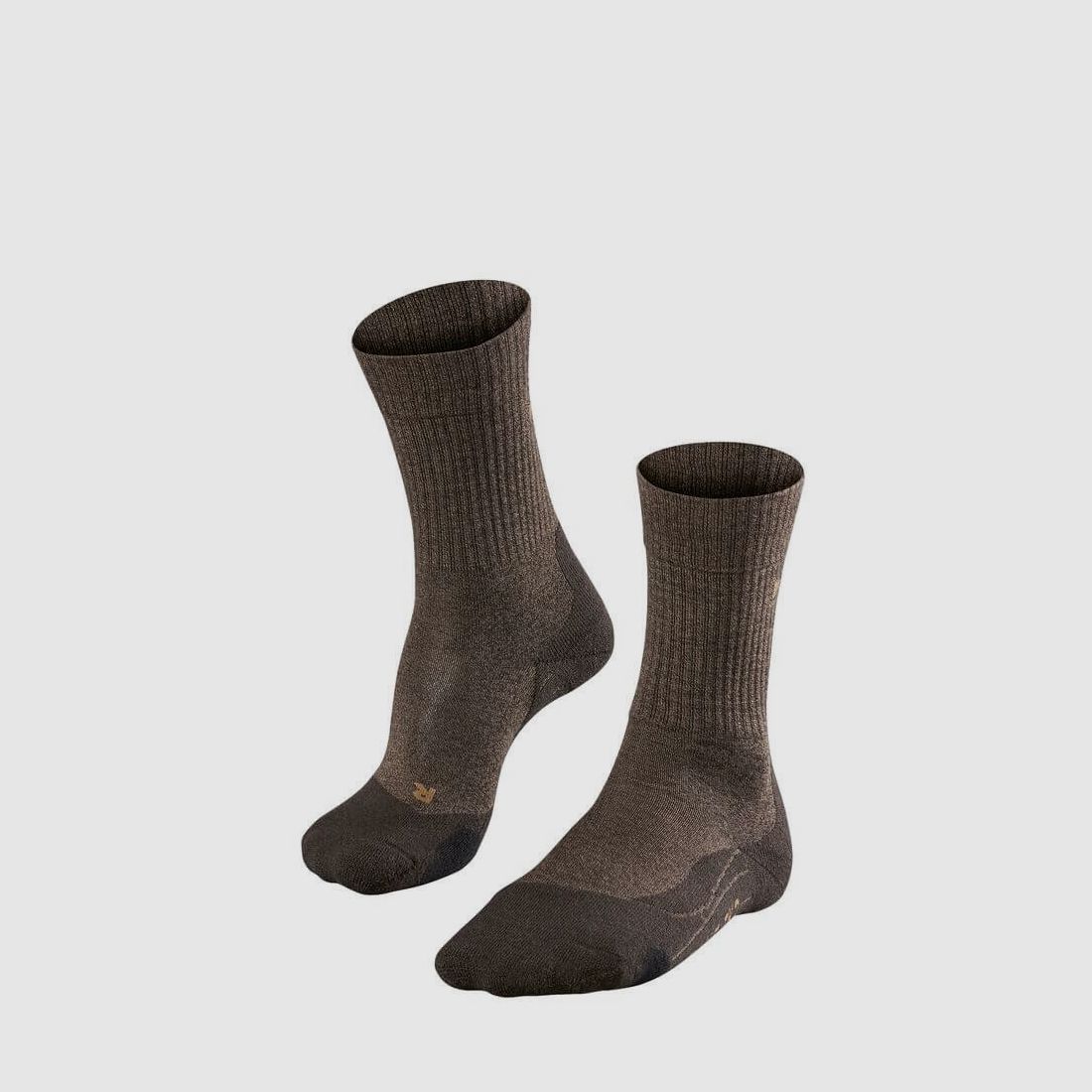 Chaussettes de Trekking pour Hommes Falke TK2 Explore Wool Marron