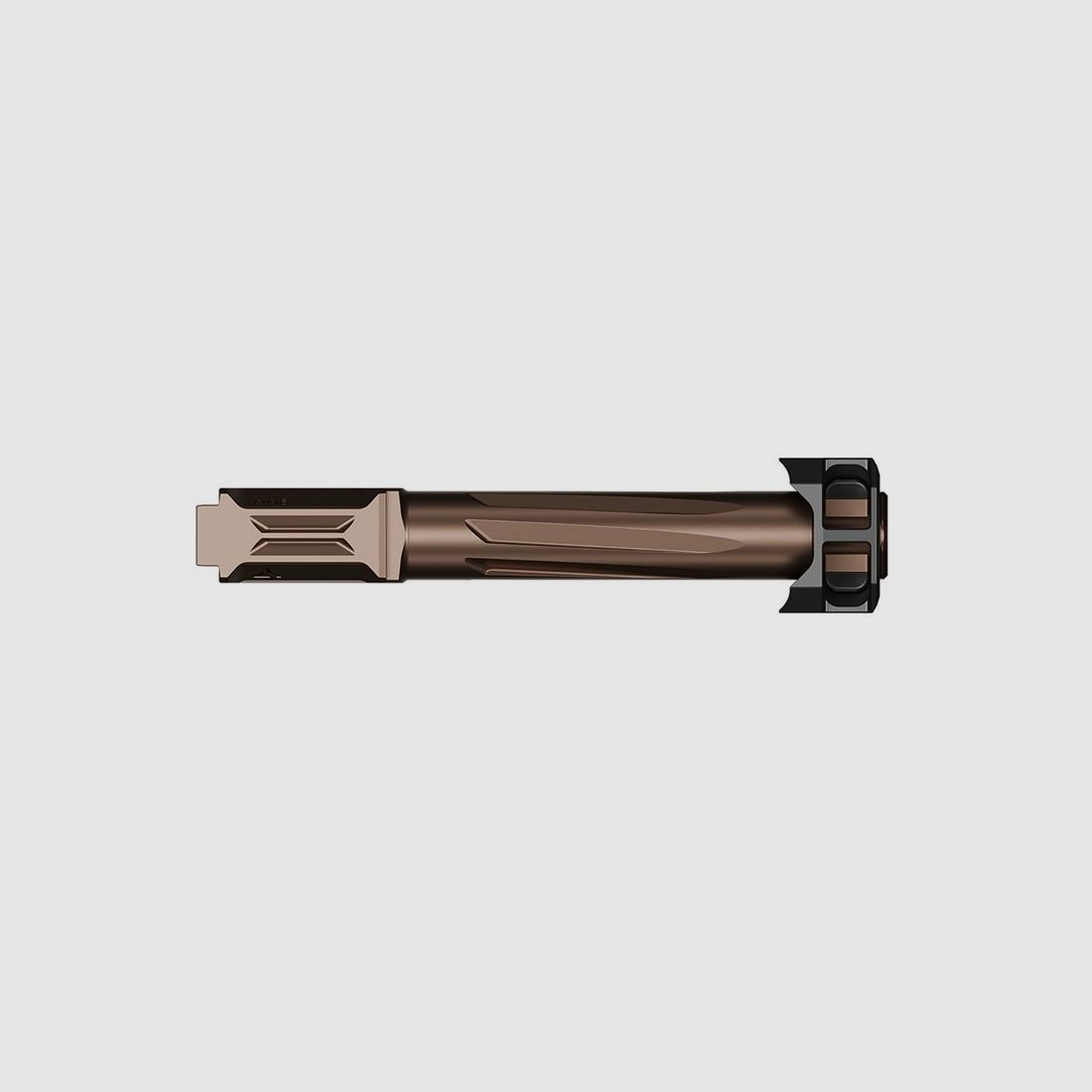 Radian Weapons – Canon pour Pistolet / Canon Ramjet / W/Afterburner Micro Comp / Pour Glock 19 Gen5, 19X, 45 / 9mm / Bronze, image 1 sur 5