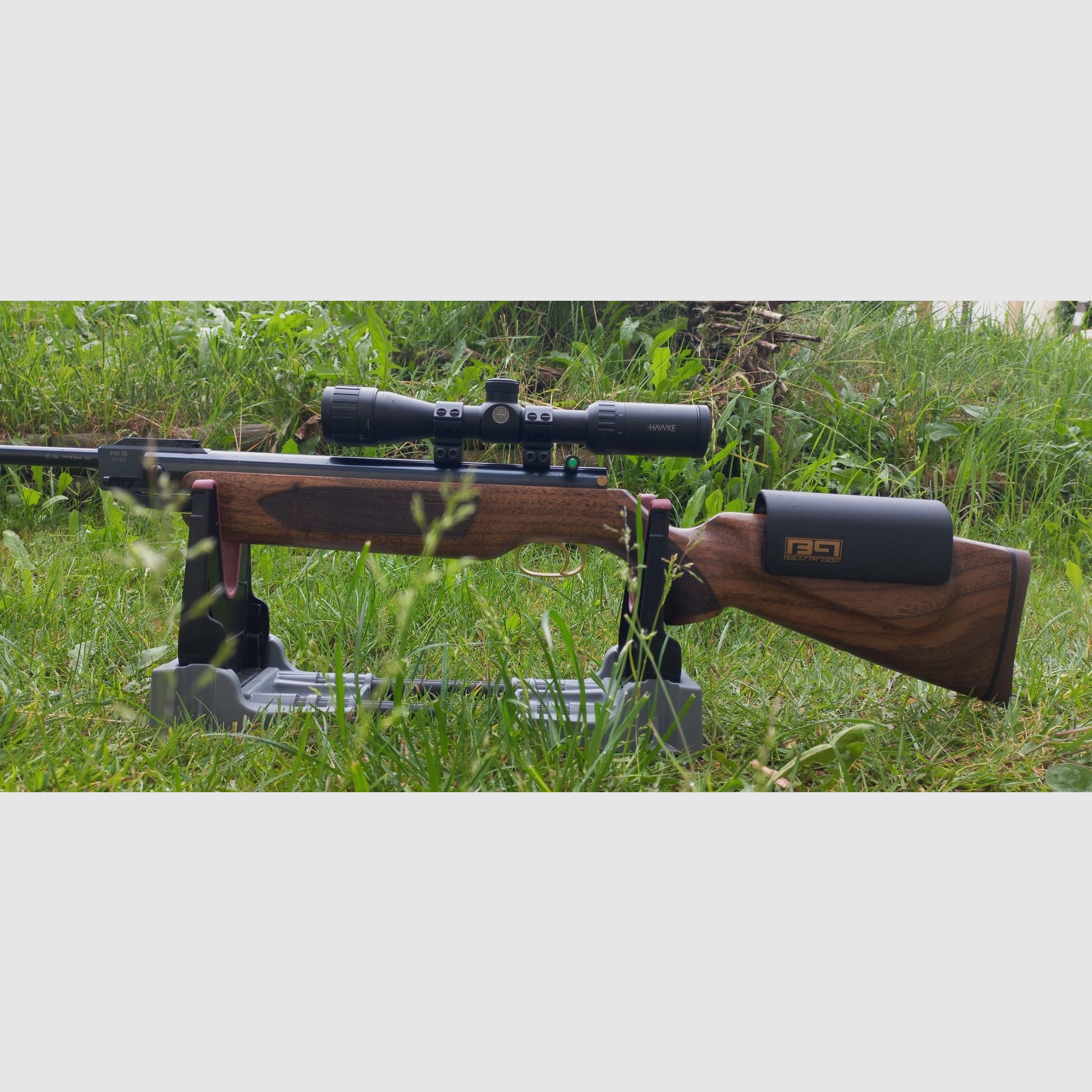 HW 35 E AirJoe getunt mit Messingelementen