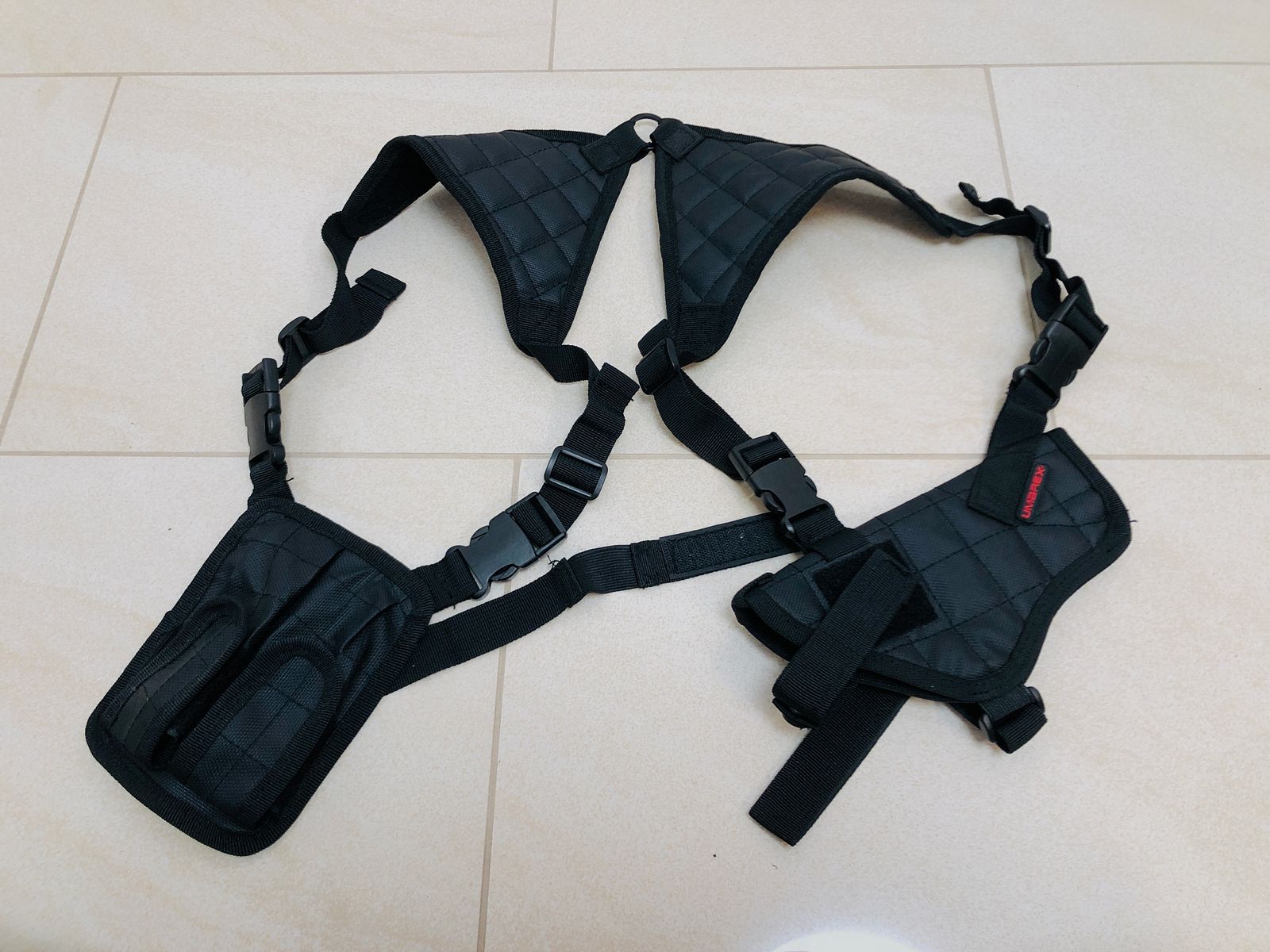••• Holster - Lot / 4x Cordura - Pistol holster •••