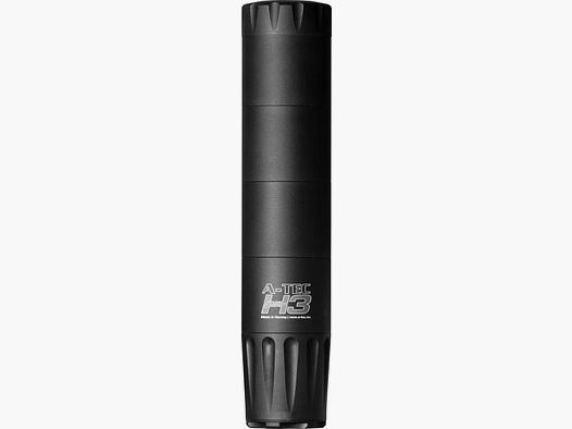 A-Tec Schalldämpfer f. EWB-Waffen H3-3 Serie (.224/5,6mm) 1/2'-20 UNF -Teleskop-SD