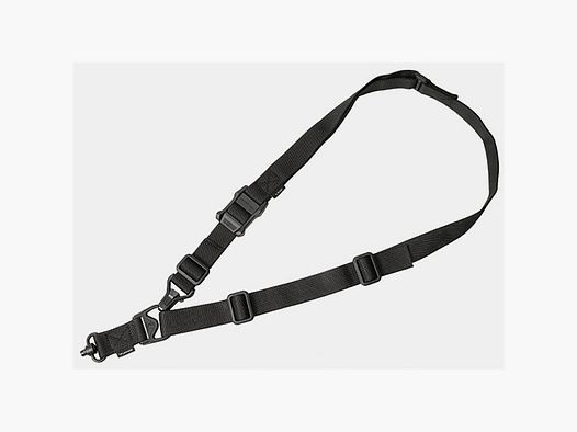 MAGPUL MS3 GEN2 Pasek jednopunktowy/dwupunktowy z QD do karabinu (czarny)