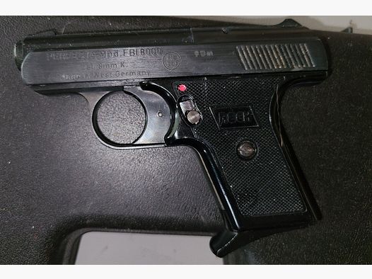 PERFECTA MOD. FBI 8000 / 8mm /  PTB 387  / SCHRECKSCHUSS / GAS PISTOLE / SILVESTER / SELBSTVERTEIDIGUNG OHNE ZUBEHÖR 