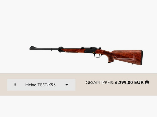 Blaser K95, Kal. 308 Win., 52cm Lauf, Holzklasse 4