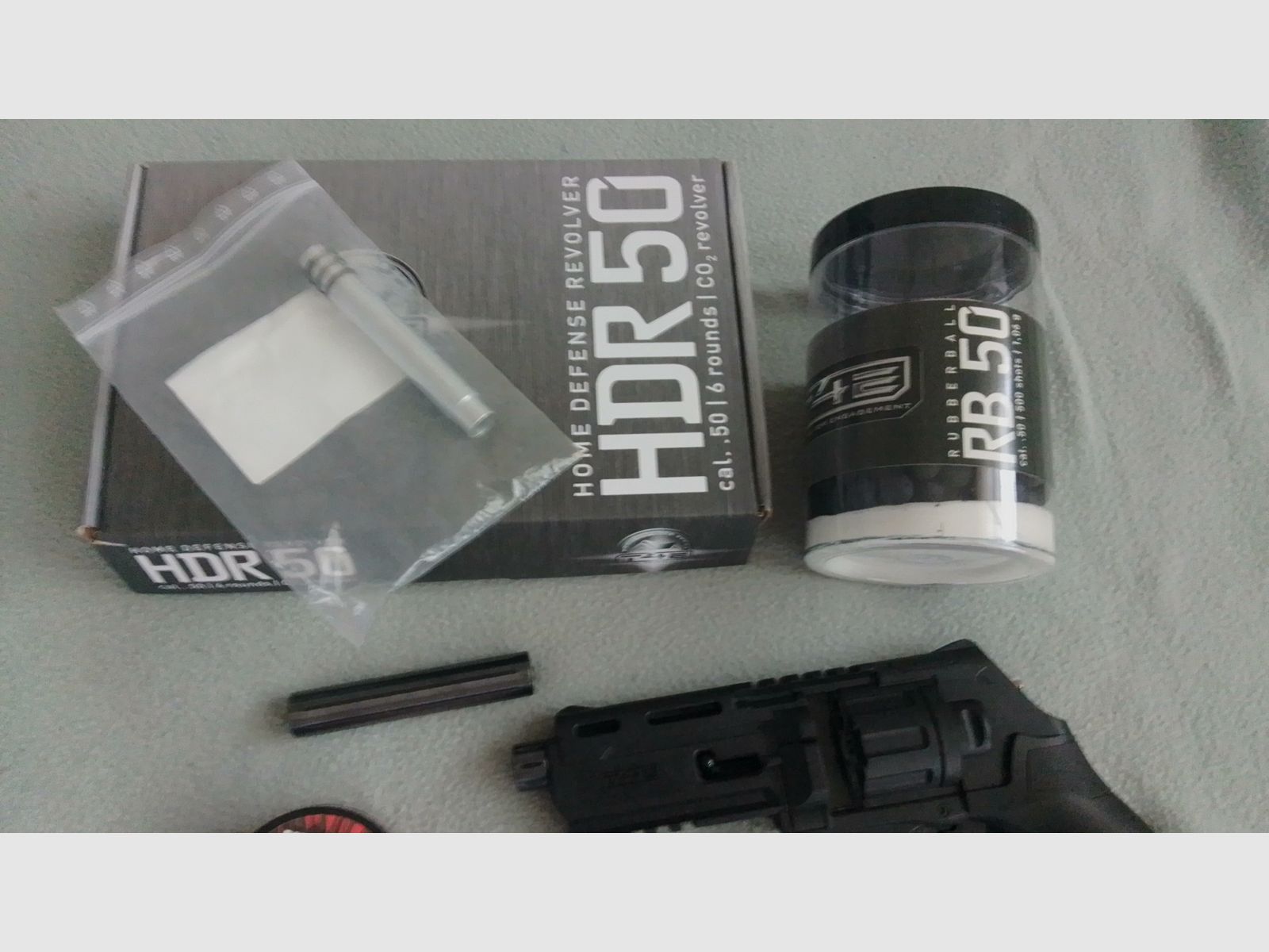 HDR50 Home Defense Revolver cal. 50 T4E Trainings Marker Co2 RAM Waffe
