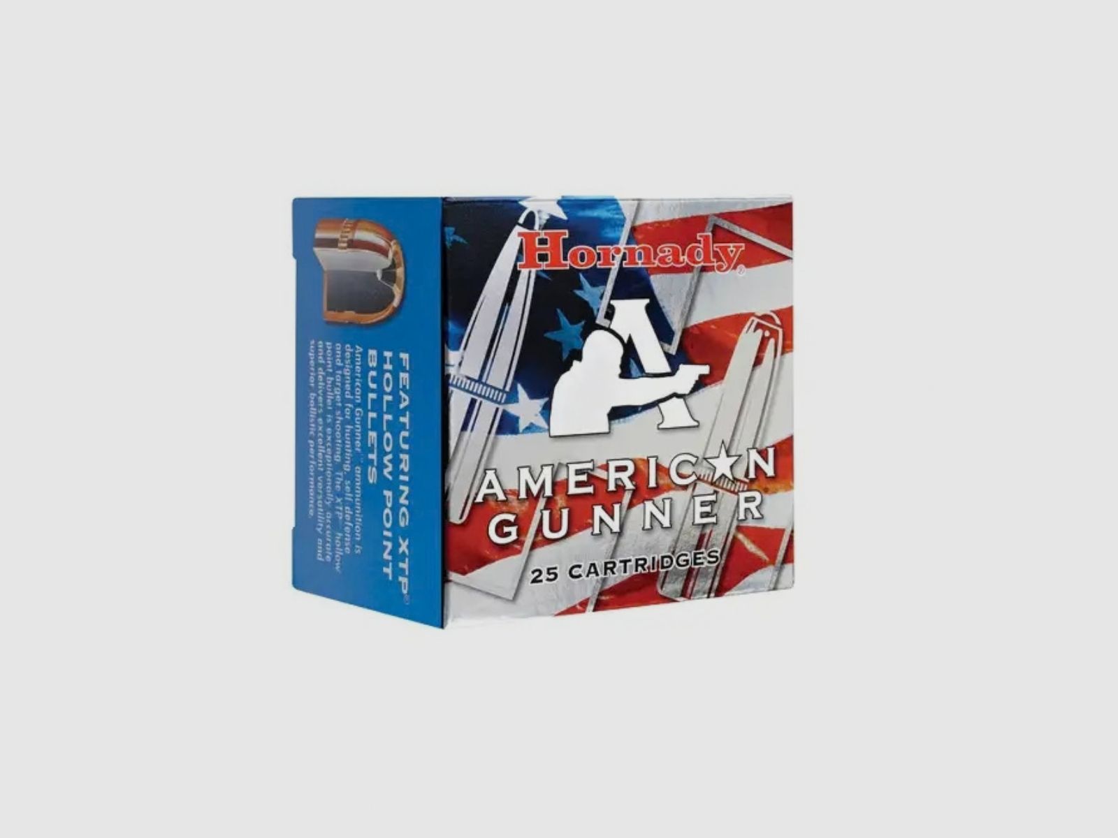 Munizioni .40 S&W HORNADY XTP AmericanGunner 11,7 g/180 gr – confezione da 20 pezzi, immagine 2 di 3