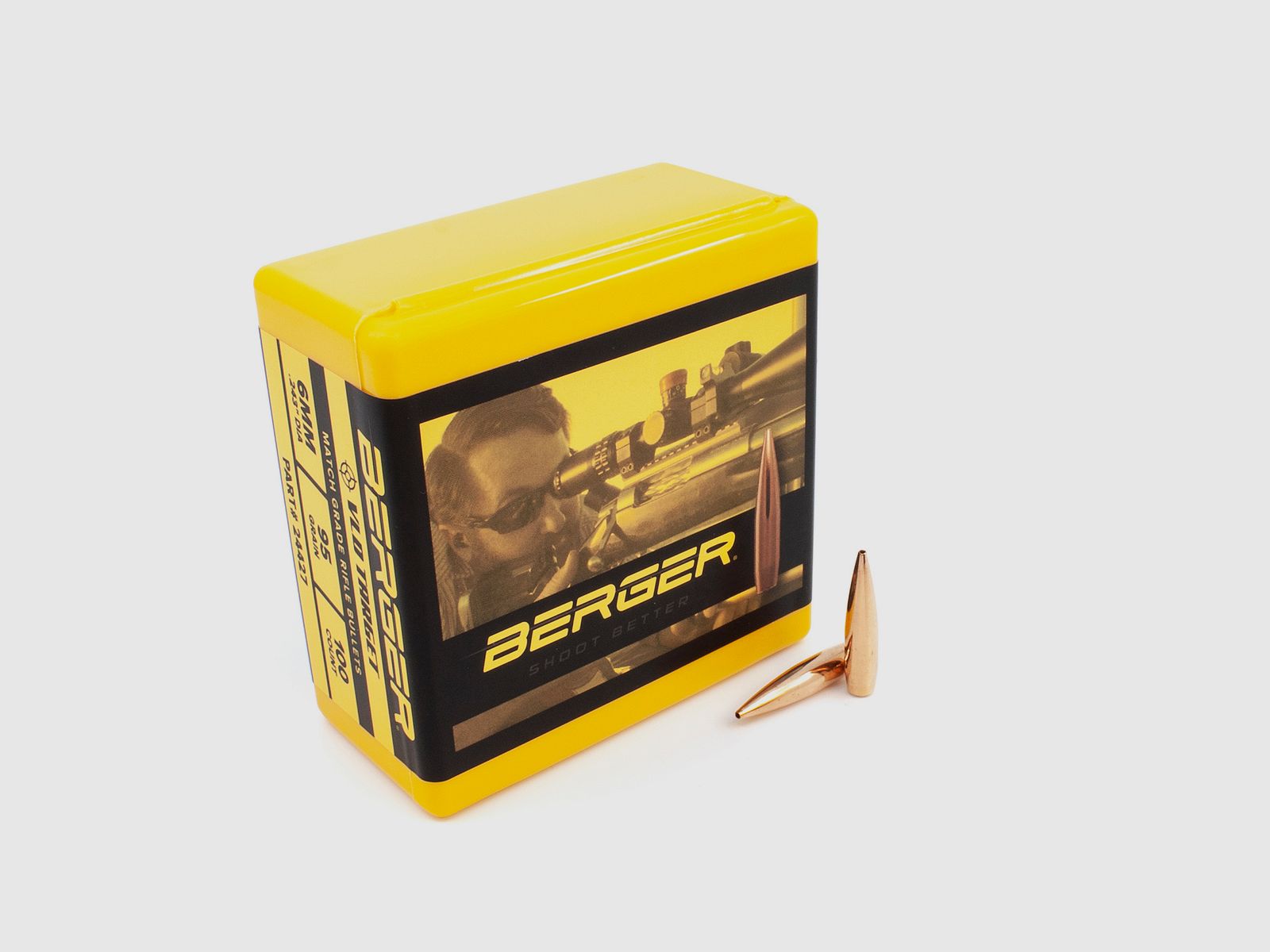 Berger Geschoss 6mm/.243 VLD Target 95GR 100 Stück