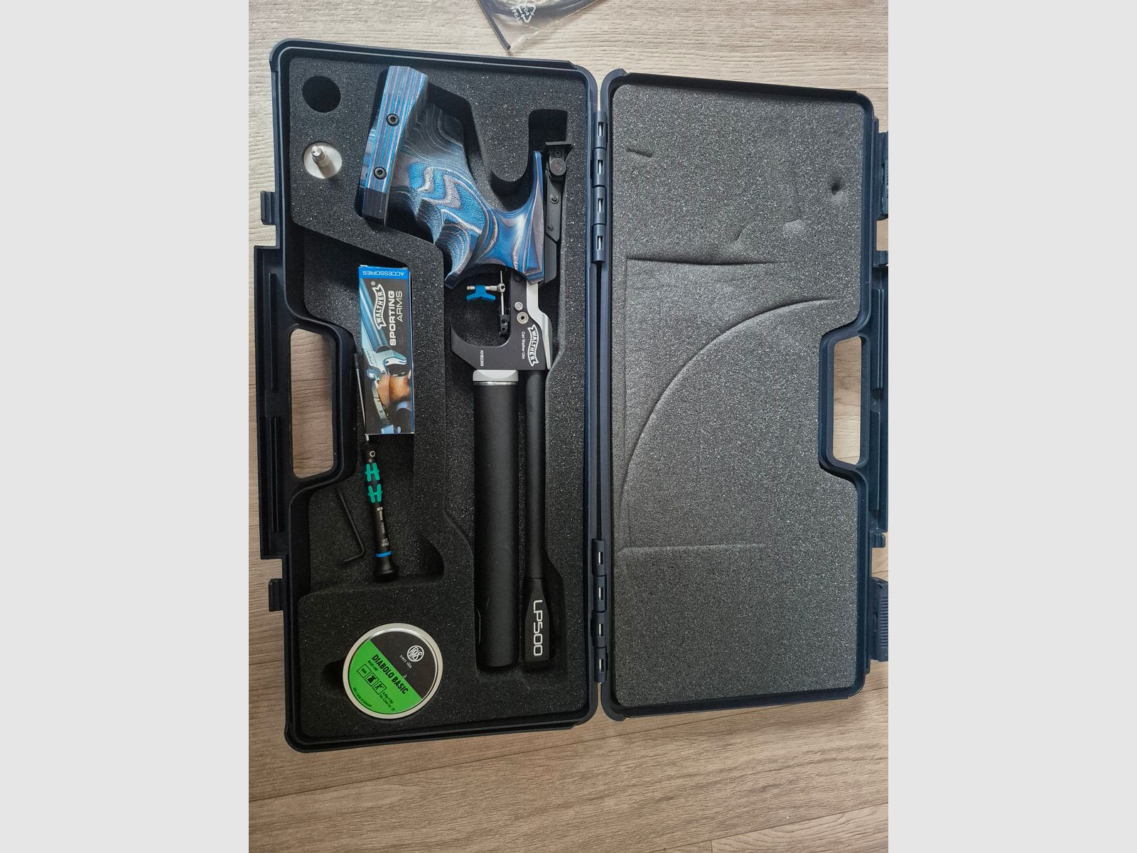 Pistolet à air comprimé walther Blue Angel taille M 