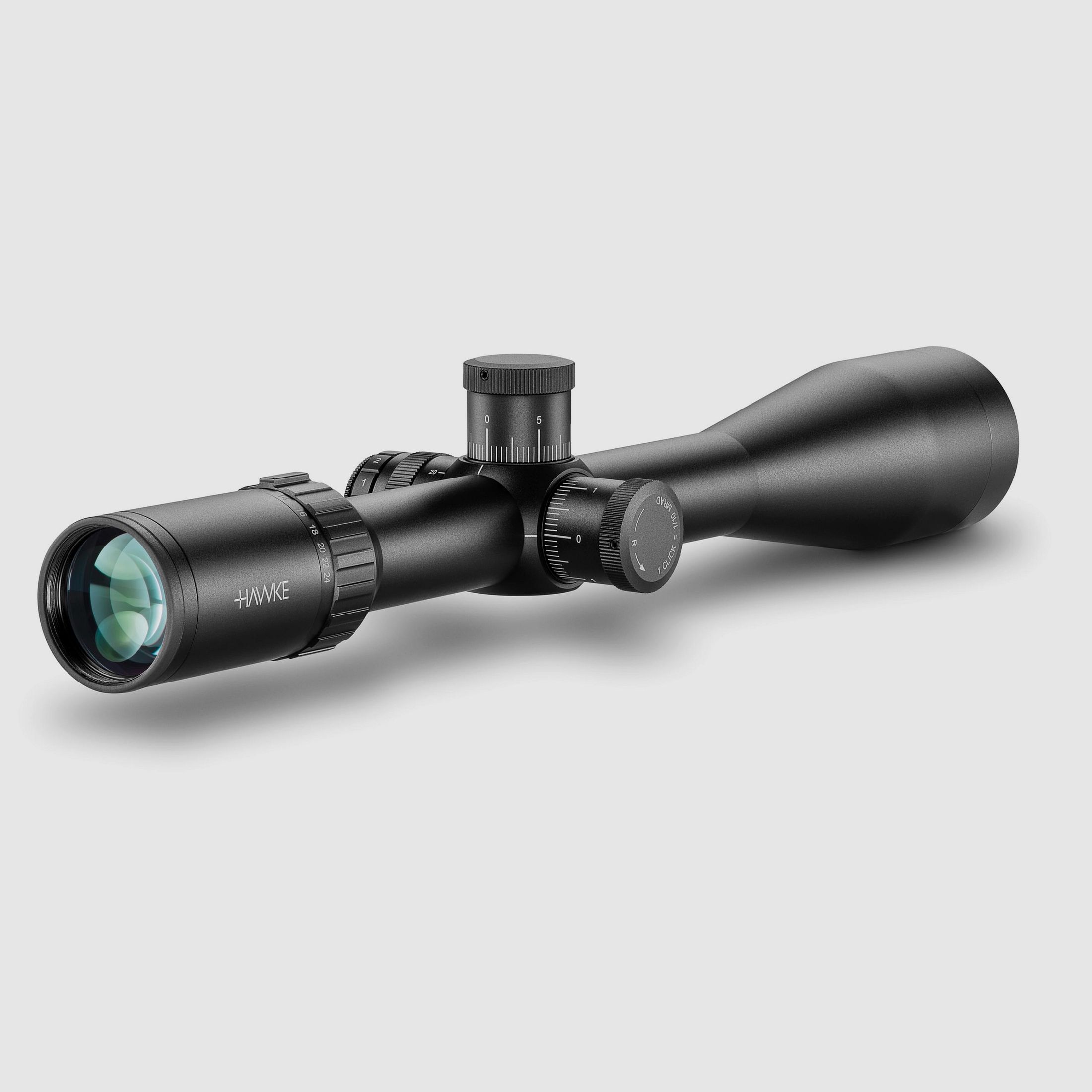 HAWKE 14297 Zielfernrohr Vantage 30WA SF 6-24x50 Half Mil DOT Leuchtabsehen MRAD